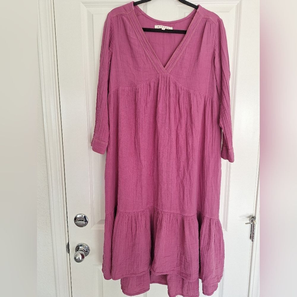 Xirena Pink Cotton Maxi Dress size XS